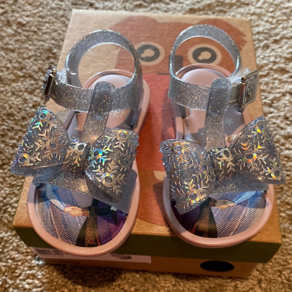 Mini Melissa Frozen Sandals NIB